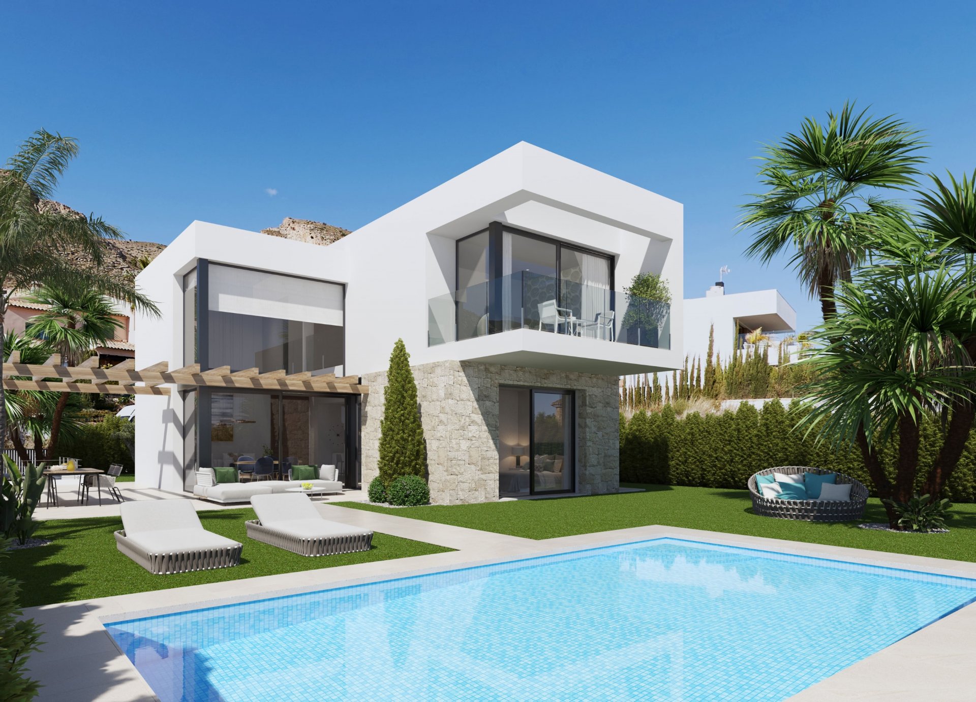Willa w Finestrat, Alicante, Hiszpania 3 sypialnie, 222 mkw. nr 95081