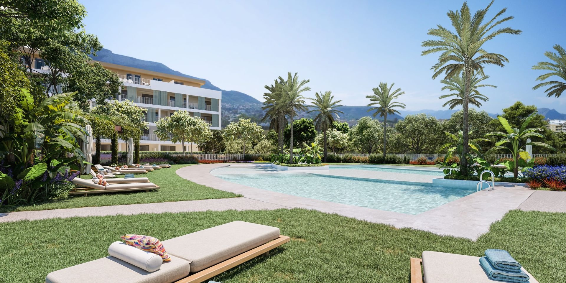 Apartamento en Dénia, Alicante, España 2 dormitorios, 87 m2 No. 95414