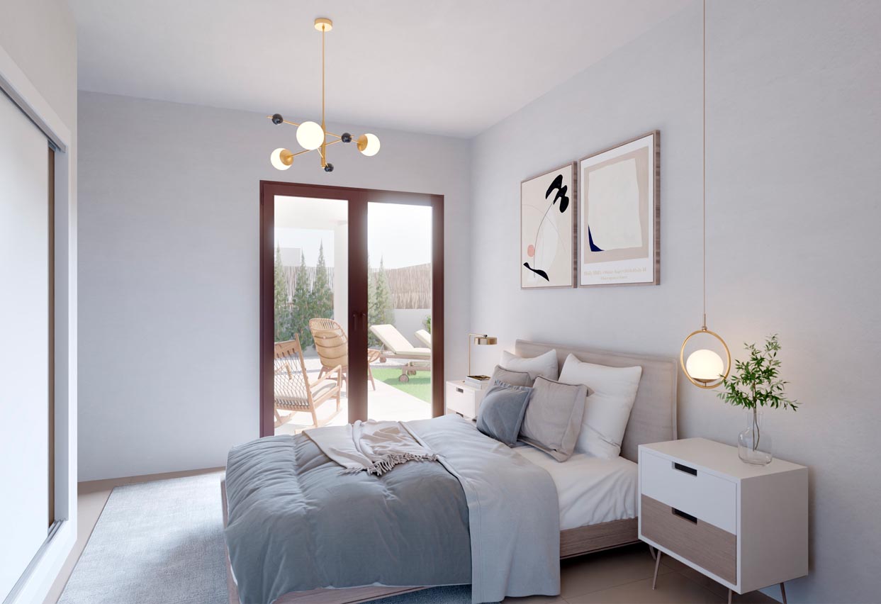 Lägenhet i Algorfa, Alicante, Spanien 2 sovrum, 70 kvm. Nr. 101533