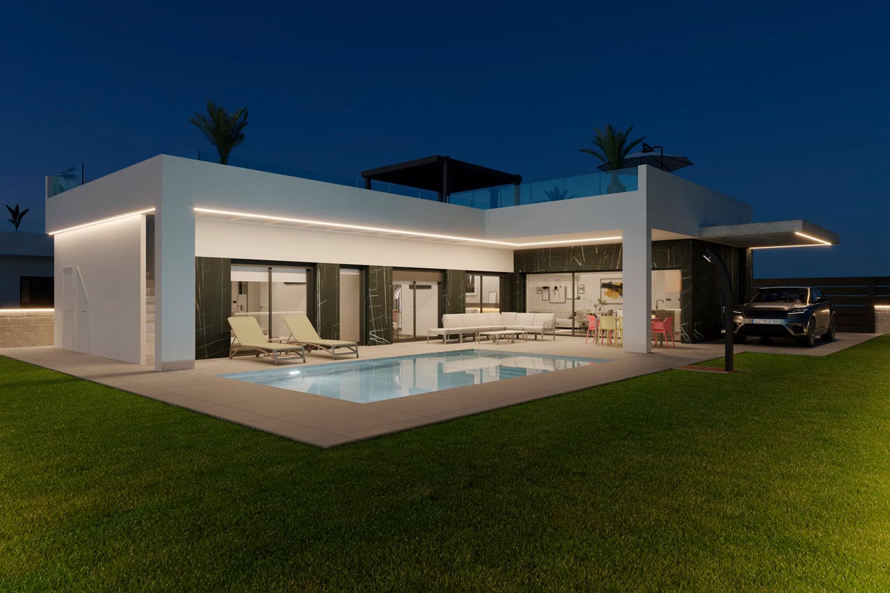 Сasa en Algorfa, Alicante, España 3 dormitorios, 130 m2 No. 101534