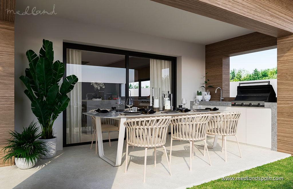 Villa a Mijas Costa, Malaga, Spagna 3 camere da letto, 226 mq. N° 55841