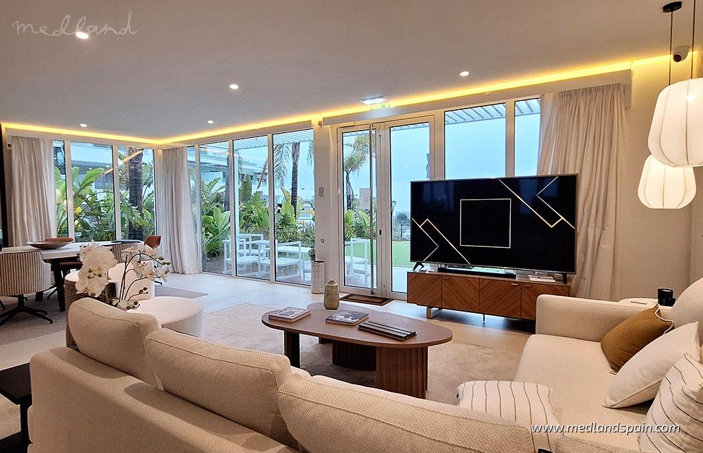 Villa a Mijas Costa, Malaga, Spagna 3 camere da letto, 226 mq. N° 55841