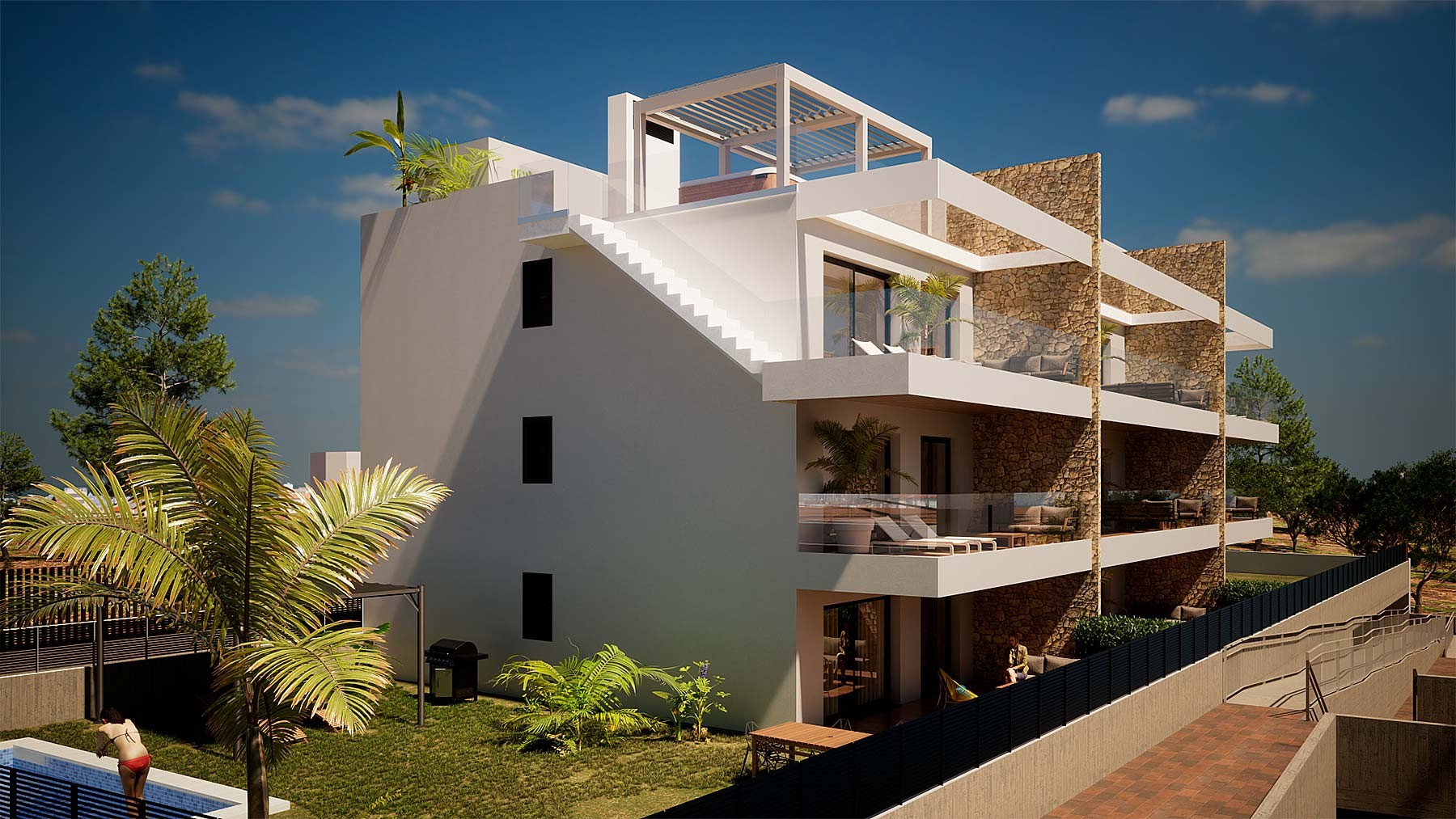 Apartment in Finestrat, Alicante, Spain 2 bedrooms, 89 sq.m. No. 92926