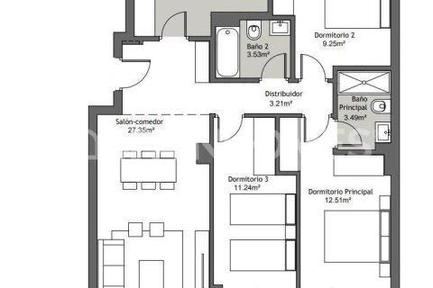 Lägenhet till salu i Velez-Malaga, Malaga, Spanien 3 sovrum, 104 kvm. Nr. 102761 - foto 2