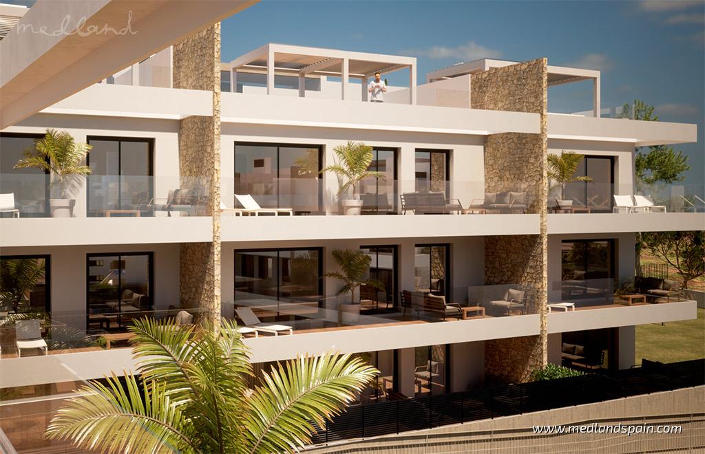 Apartment à Finestrat, Alicante, Espagne 2 chambres, 73 m2 No. 108456