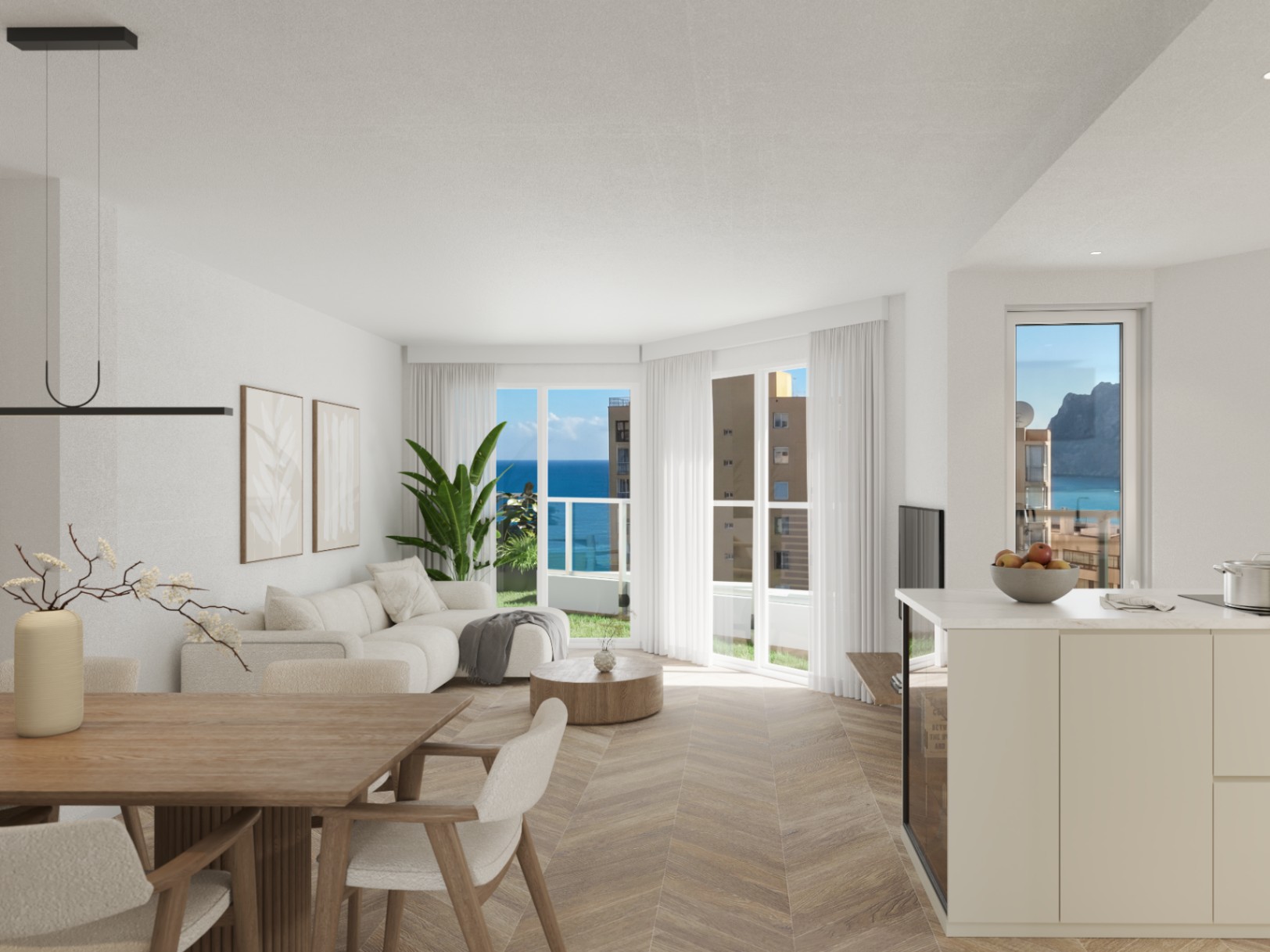 Penthouse in Calpe, Alicante, Spain 3 bedrooms, 307 sq.m. No. 113431