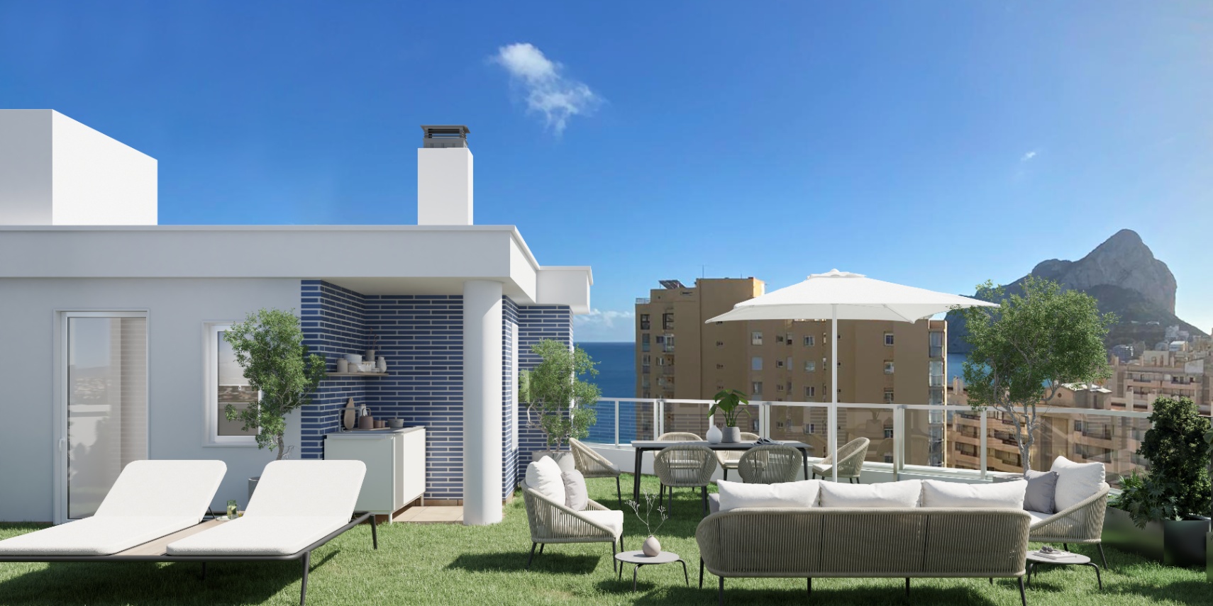 Penthouse in Calpe, Alicante, Spain 3 bedrooms, 307 sq.m. No. 113431