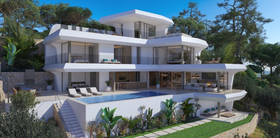 Villa Altea, Alicante, Spain 4 bedrooms, 610 sq.m. No. 84237