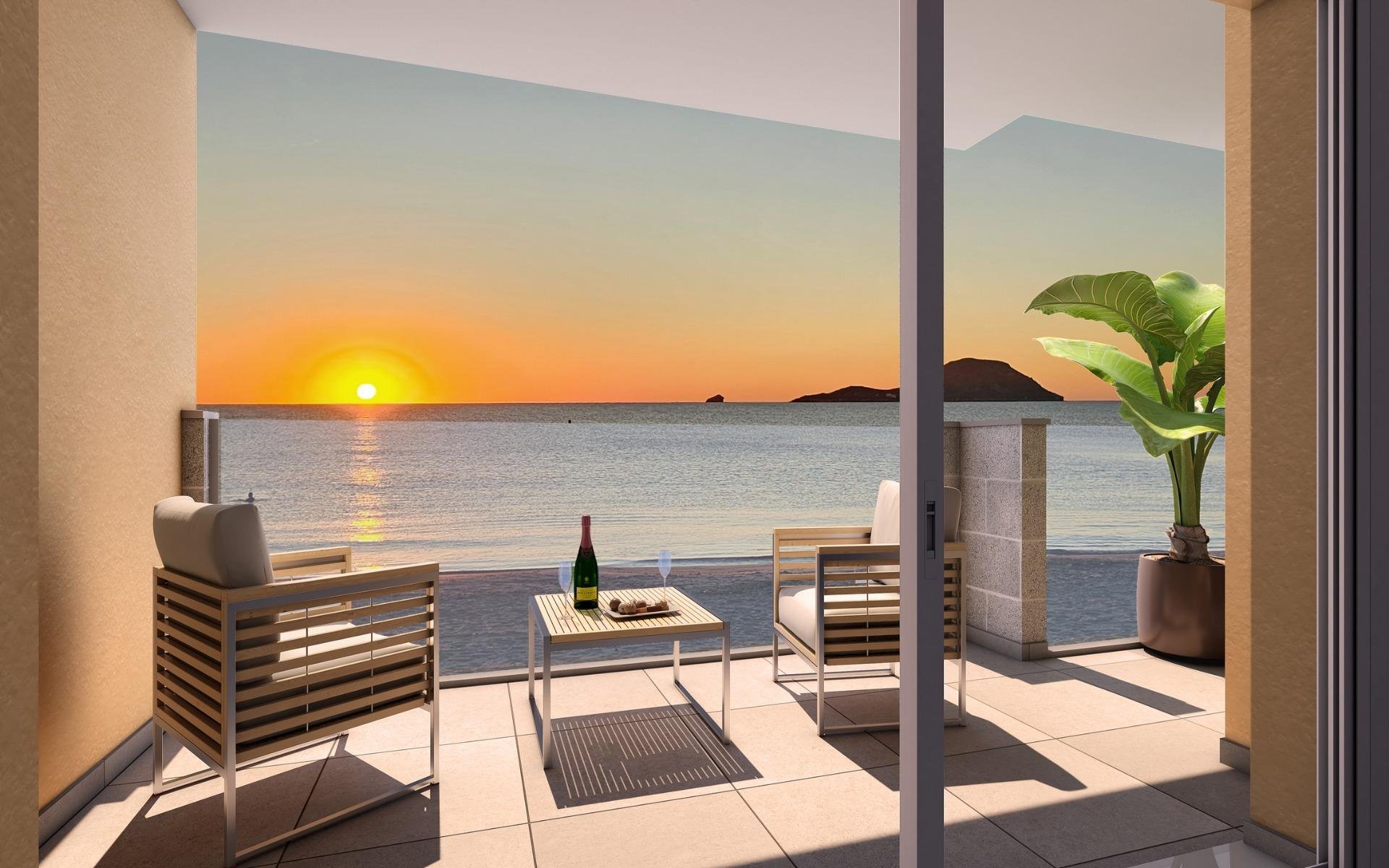 Apartament w La Manga del Mar Menor, Murcia, Hiszpania 2 sypialnie, 92 mkw. nr 112819