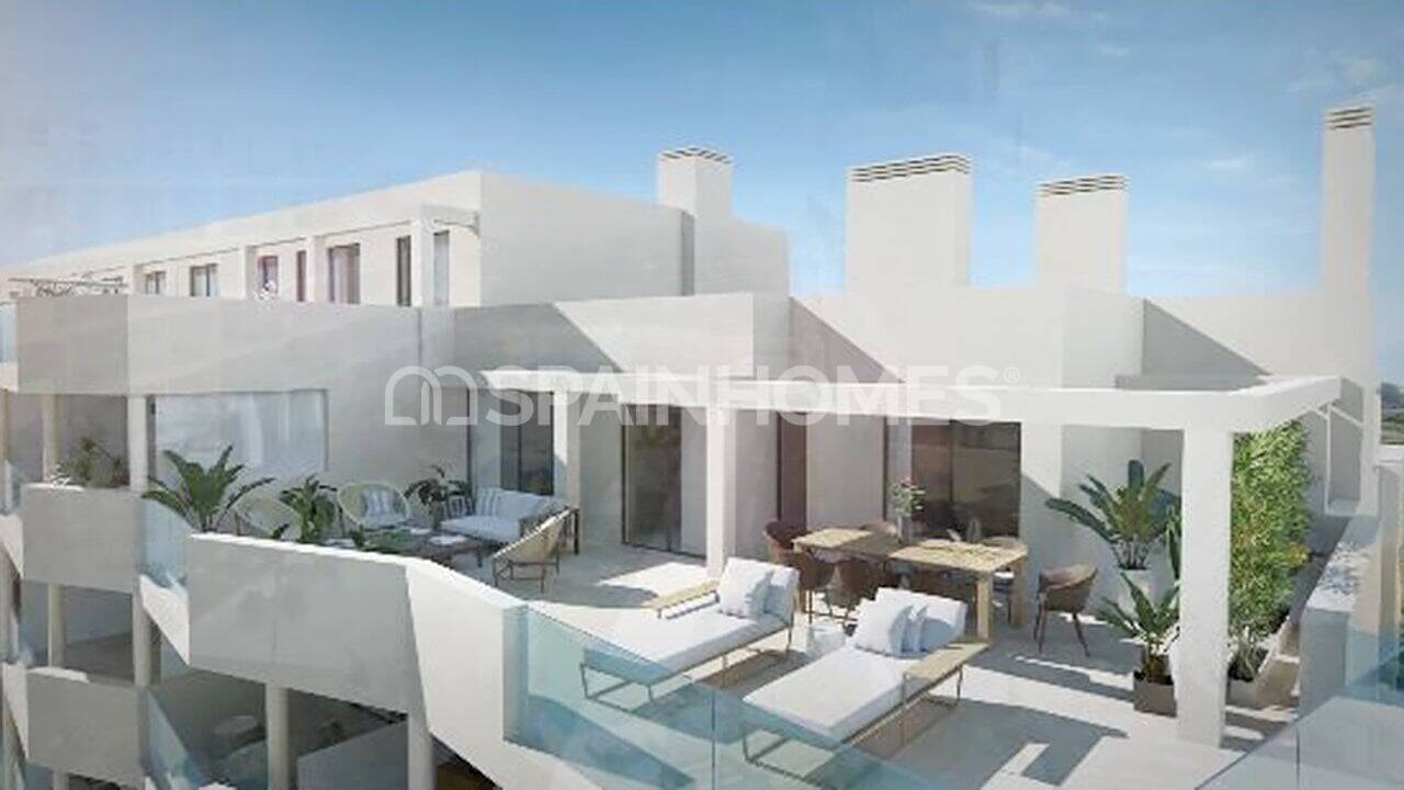 Apartment in Mijas, Malaga, Spain 3 bedrooms, 130 sq.m. No. 48216