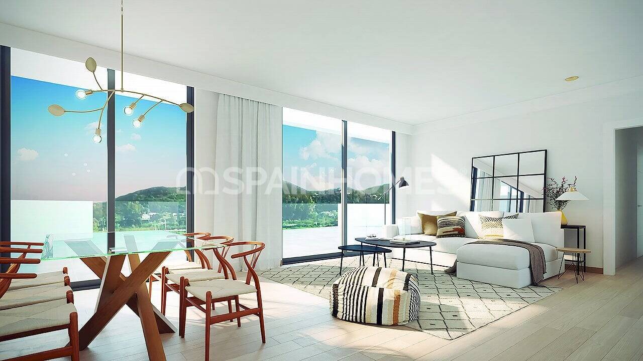 Apartment in Mijas, Malaga, Spain 3 bedrooms, 130 sq.m. No. 48216