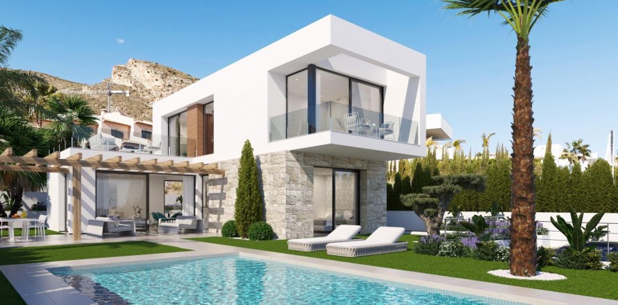 Villa Finestrat, Alicante, Spanien 3 sovrum, 154 kvm. Nr. 114217