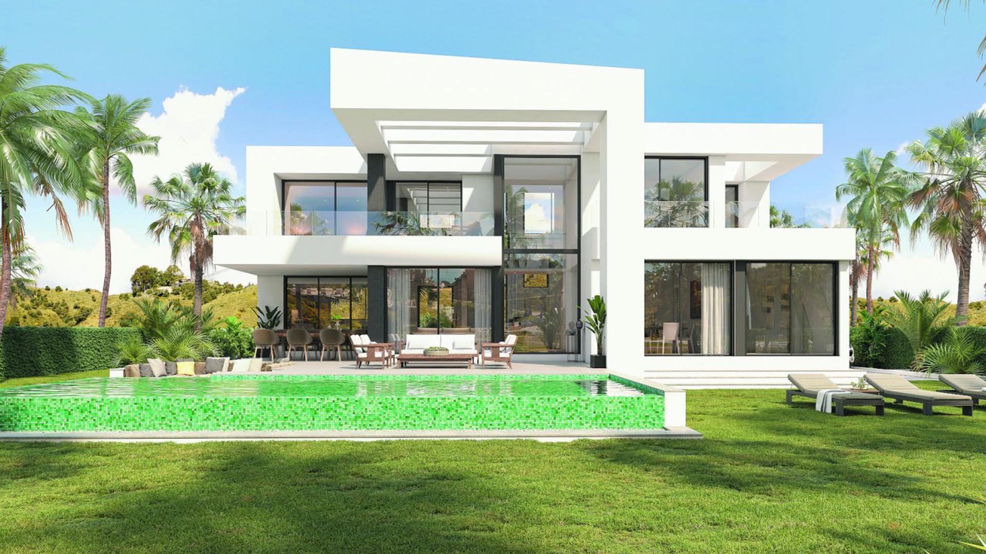 Villa in Mirador Colinas del Limonar, Malaga, Spagn, 4 camere da letto, 187 mq. N° 89975