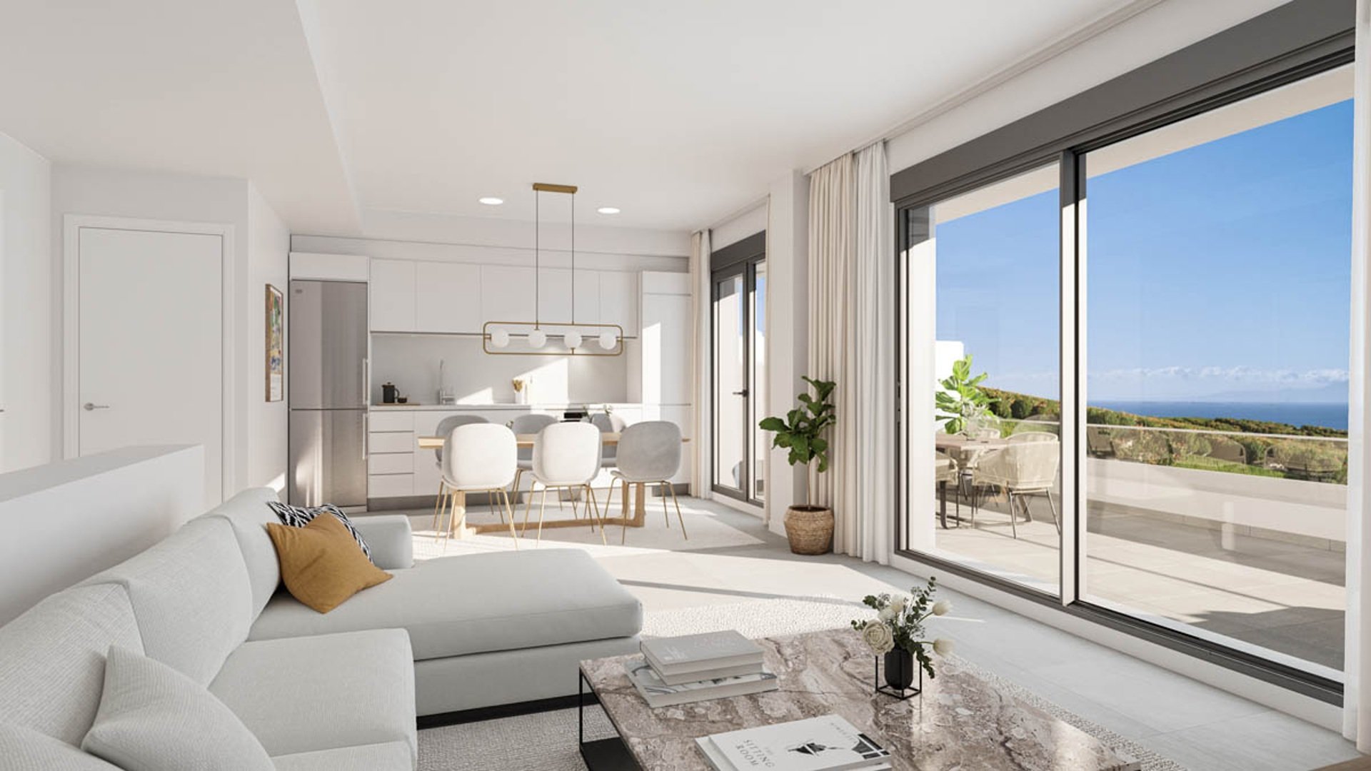 Wohnung in Blue Marine, Manilva, Malaga, Spanien 3 Schlafzimmer, 125.5 m2 Nr. 89977