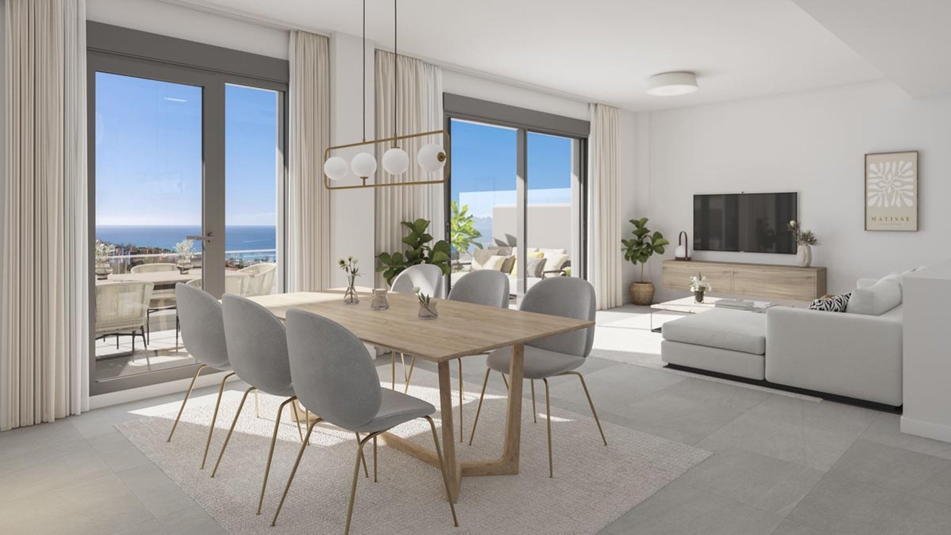 Appartamento in Blue Marine, Manilva, Malaga, Spagn, 3 camere da letto, 143.9 mq. N° 89979
