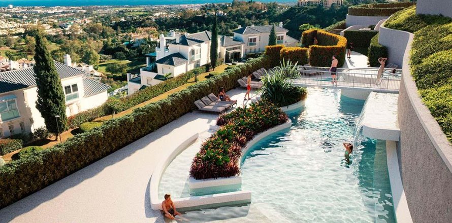 Lägenhet i Benahavis, Malaga, Spanien 3 sovrum, 178 kvm. Nr. 108491