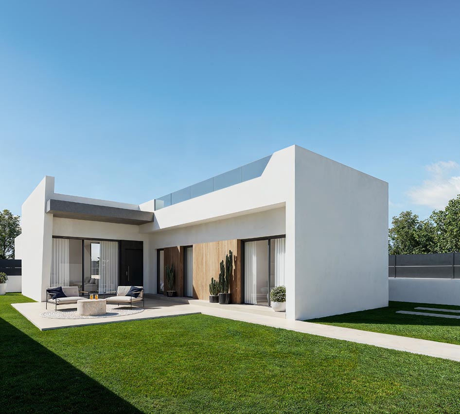 Hus i San Miguel de Salinas, Alicante, Spanien 3 sovrum, 108 kvm. Nr. 113605