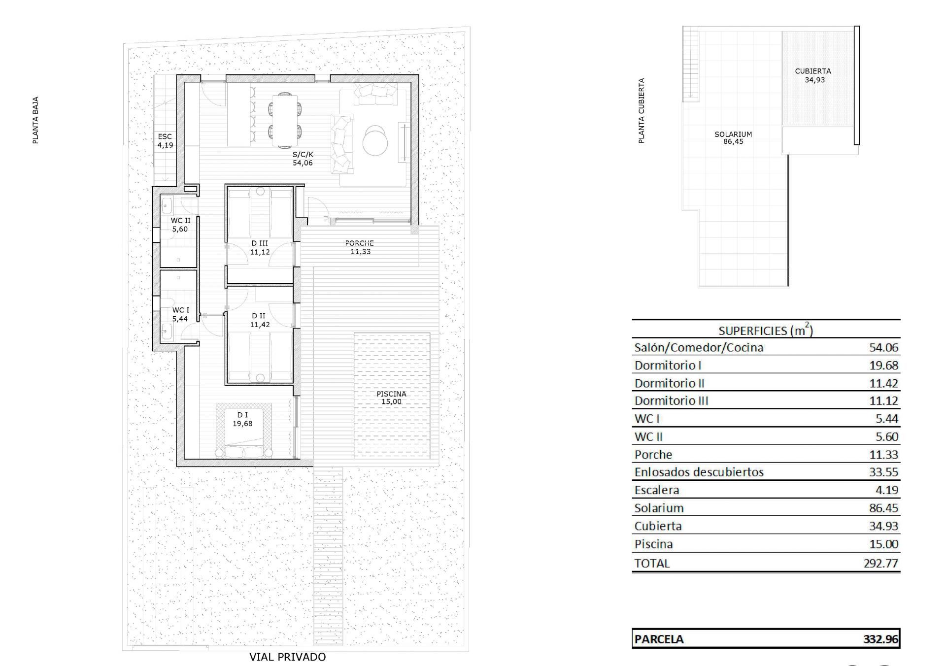 Hus i San Miguel de Salinas, Alicante, Spanien 3 sovrum, 108 kvm. Nr. 113605