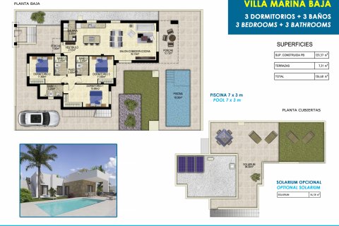 Māja pārdošanā Alicante, Spānijā 3 istabas, 130 m2 Nr. 113599 - attēls 6