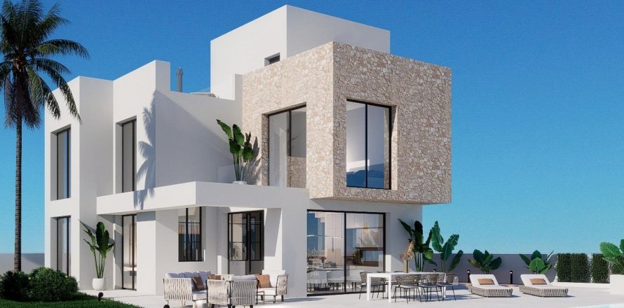 Villa Finestrat, Alicante, Spagna 3 camere da letto, 155 mq. N° 114328
