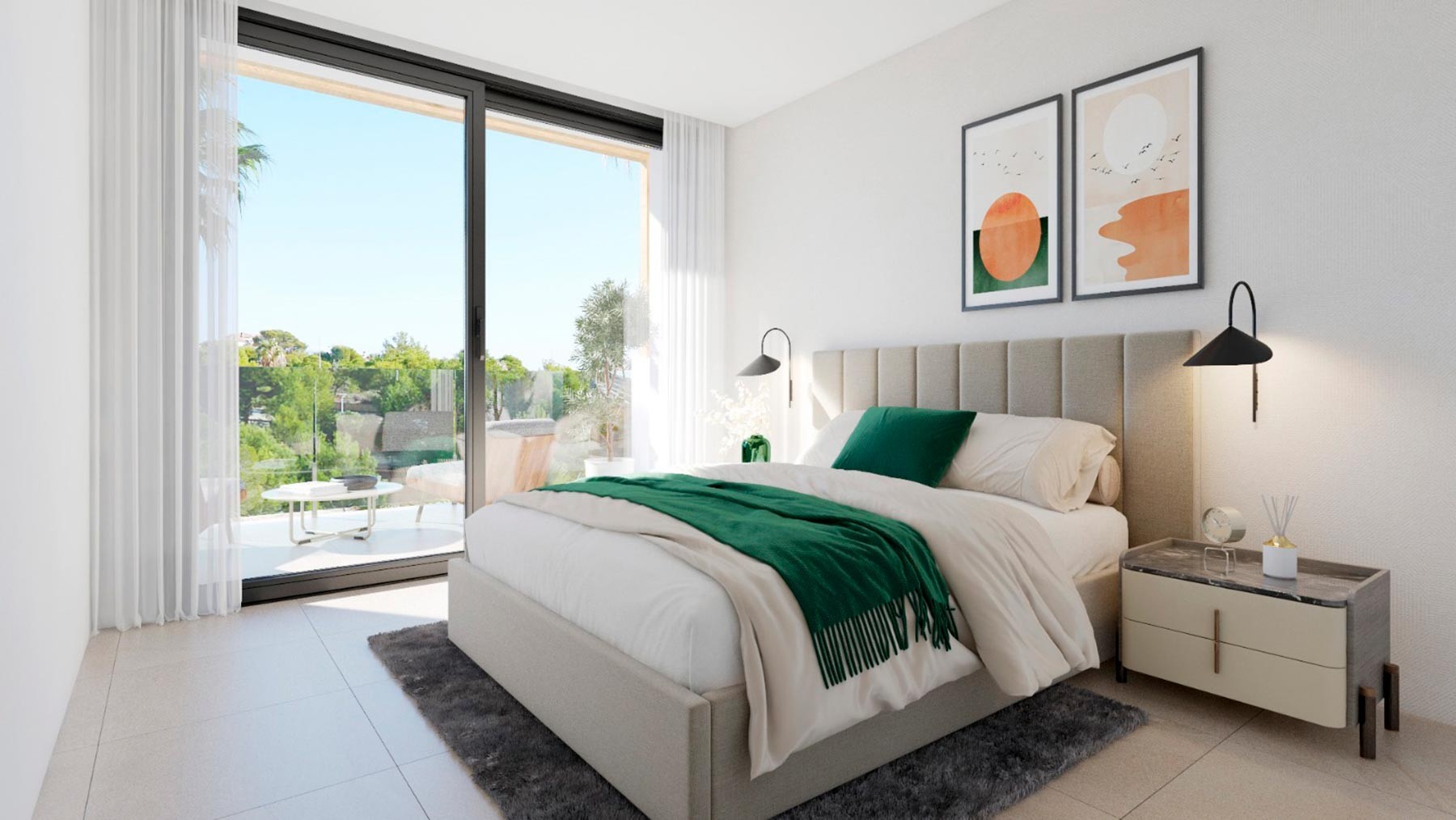 Villa Finestrat, Alicante, Spānijā 3 istabas, 106 m2 Nr. 95312