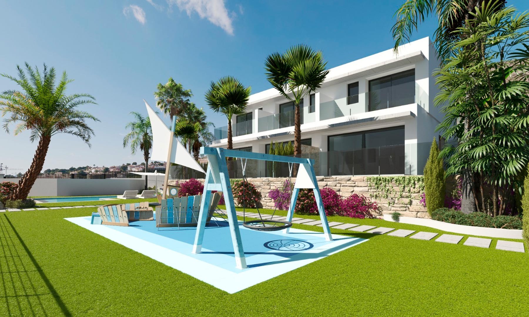 Villa Finestrat, Alicante, Spānijā 3 istabas, 106 m2 Nr. 95312