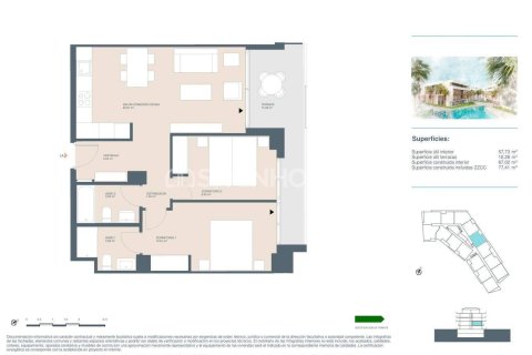Apartament w Javea, Alicante, Hiszpania 3 sypialnie, 81 mkw. nr 51998 – zdjęcie 12