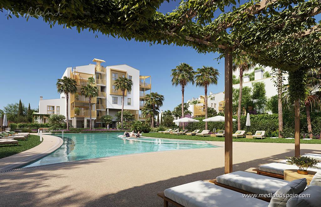 Dzīvoklis Denia, Alicante, Spānijā 3 istabas, 97 m2 Nr. 104974