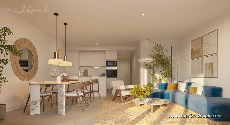 Dzīvoklis Denia, Alicante, Spānijā 3 istabas, 97 m2 Nr. 104974