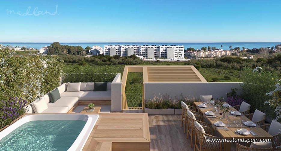 Dzīvoklis Denia, Alicante, Spānijā 3 istabas, 97 m2 Nr. 104974