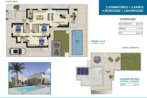 Villa for sale Polop, Alicante, Spain 3 bedrooms, 129 sq.m. No. 115823 - photo 5