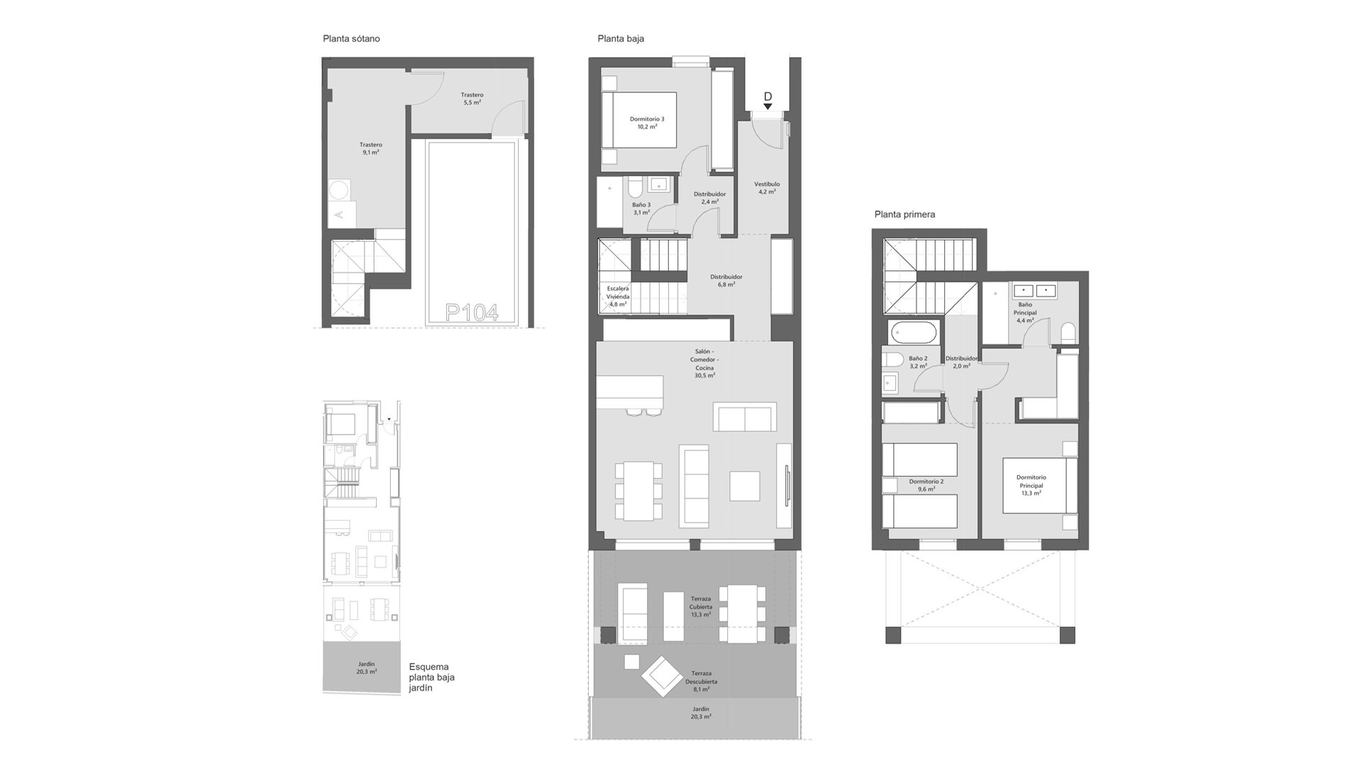 Paritalo Symphony Suites II, Cancelada, Malaga, Espanja 3 makuuhuonetta, 95 m2 No. 93758