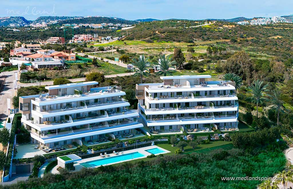 Appartamento a Casares, Malaga, Spagna 3 camere da letto, 153 mq. N° 105365