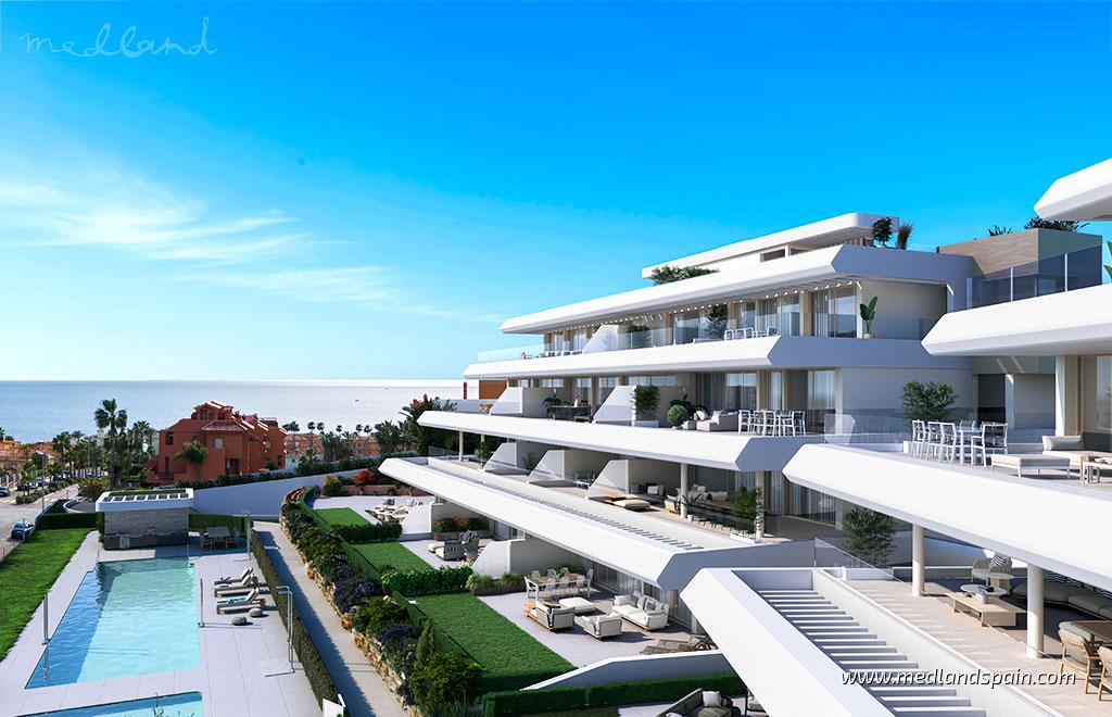 Appartamento a Casares, Malaga, Spagna 3 camere da letto, 153 mq. N° 105365