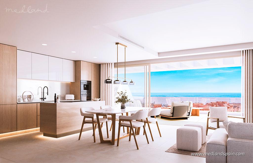 Appartamento a Casares, Malaga, Spagna 3 camere da letto, 153 mq. N° 105365