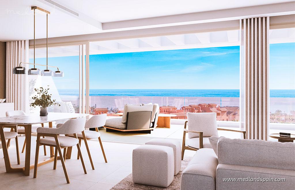 Appartamento a Casares, Malaga, Spagna 3 camere da letto, 153 mq. N° 105365