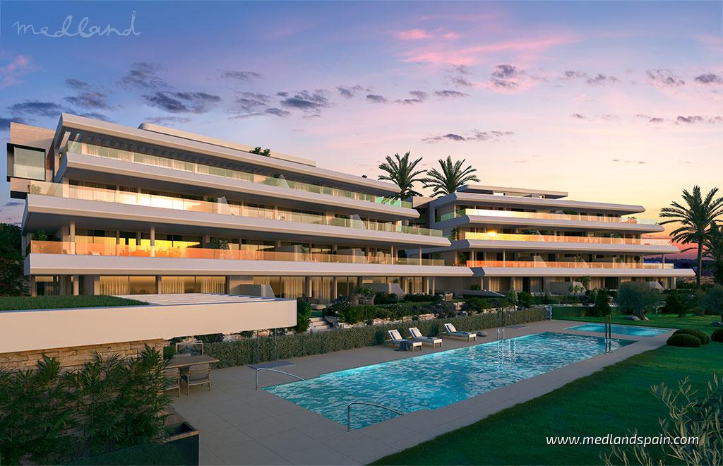 Appartamento a Casares, Malaga, Spagna 3 camere da letto, 153 mq. N° 105365