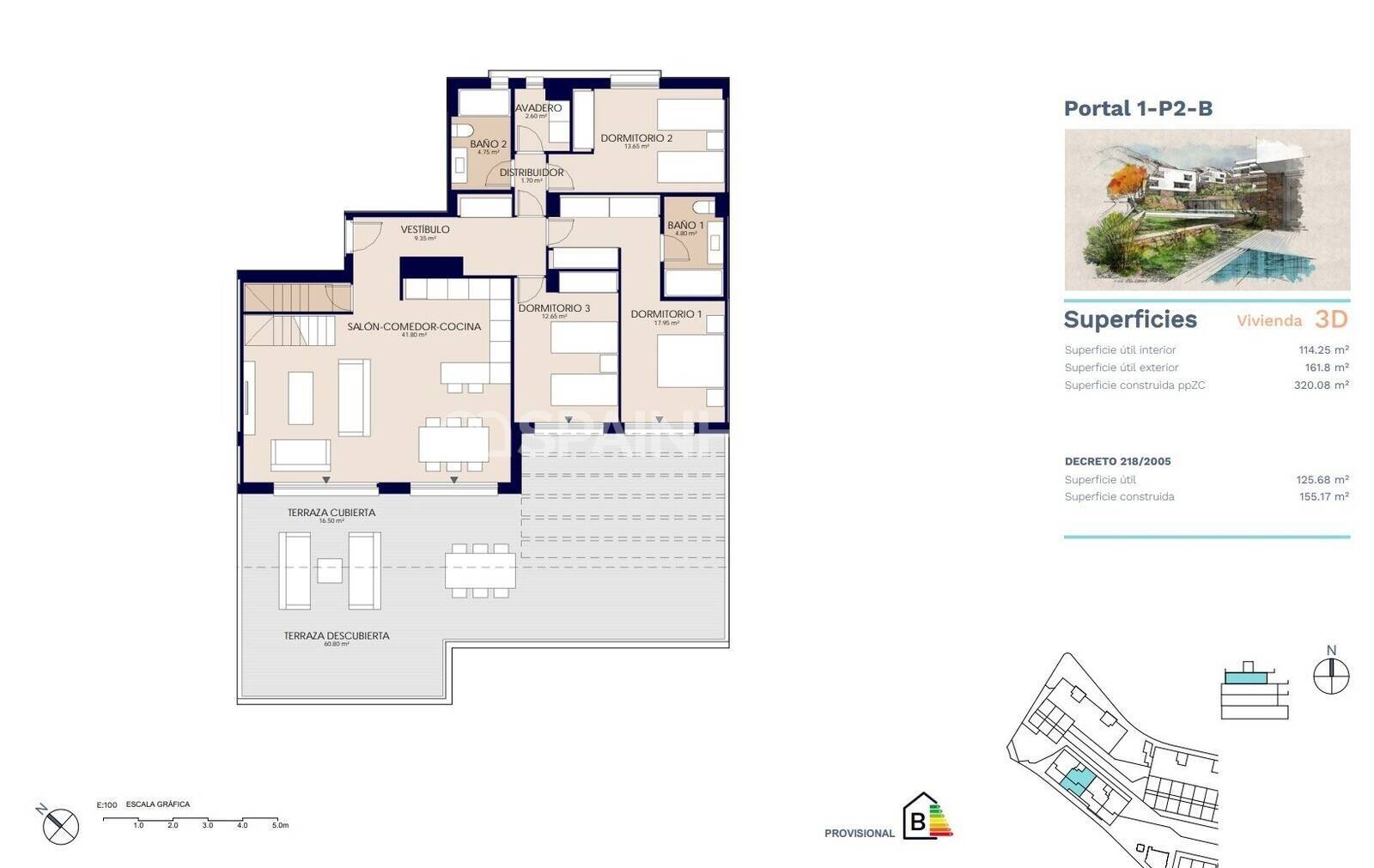 Apartment in Estepona, Malaga, Spain 2 bedrooms, 85 sq.m. No. 51180