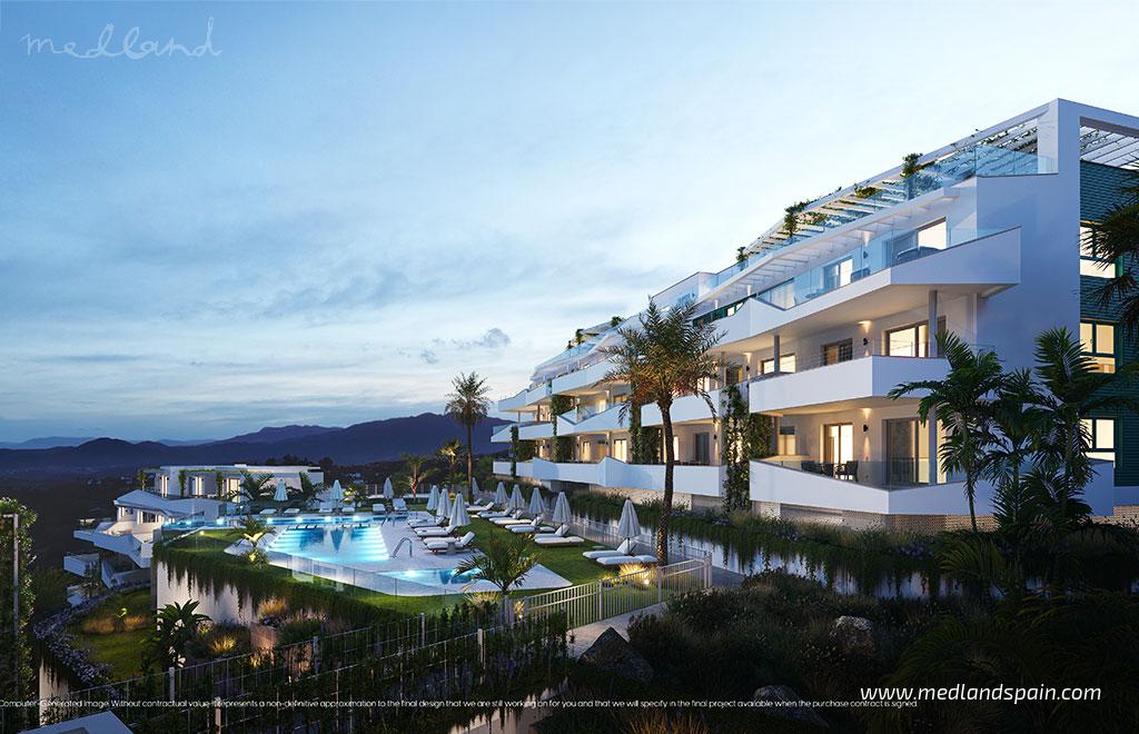 Lägenhet i Mijas Costa, Malaga, Spanien 3 sovrum, 100 kvm. Nr. 108893