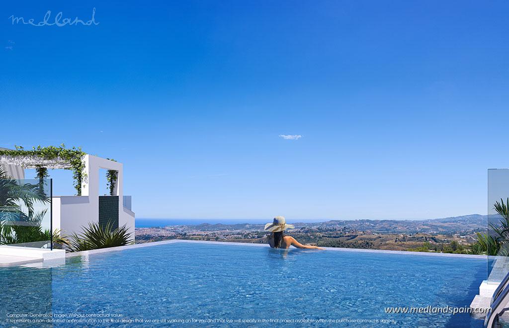 Lägenhet i Mijas Costa, Malaga, Spanien 3 sovrum, 100 kvm. Nr. 108893