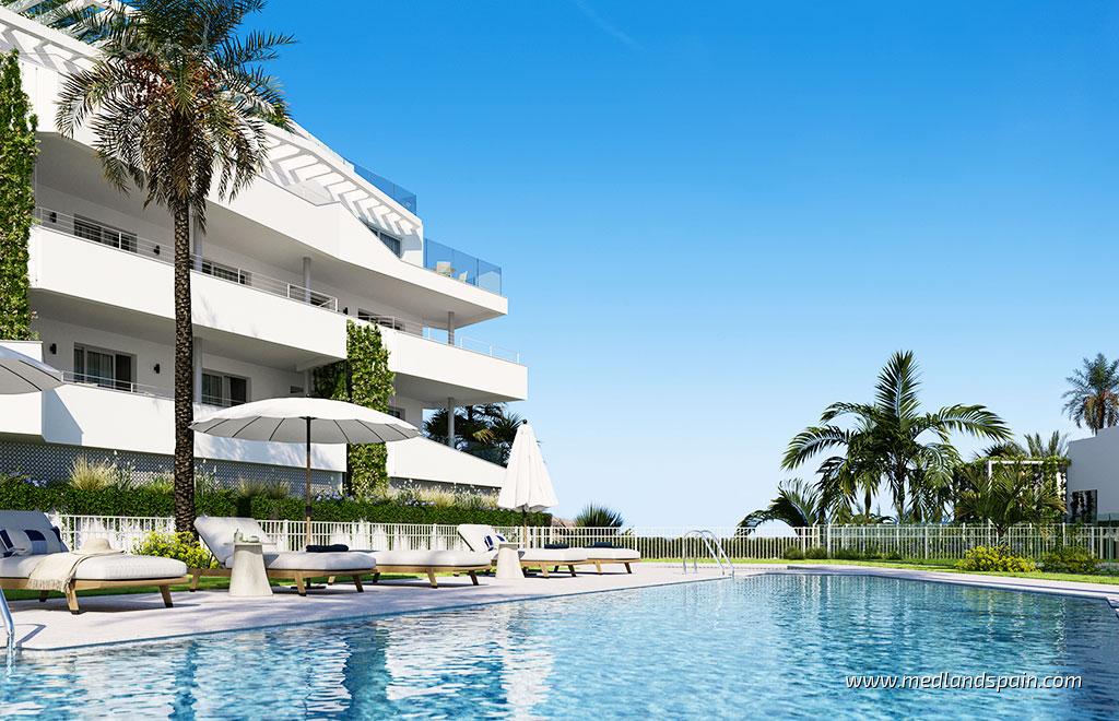 Lägenhet i Mijas Costa, Malaga, Spanien 3 sovrum, 100 kvm. Nr. 108893