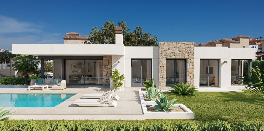 House in Calpe, Alicante, Spain 4 bedrooms, 192 sq.m. No. 95401