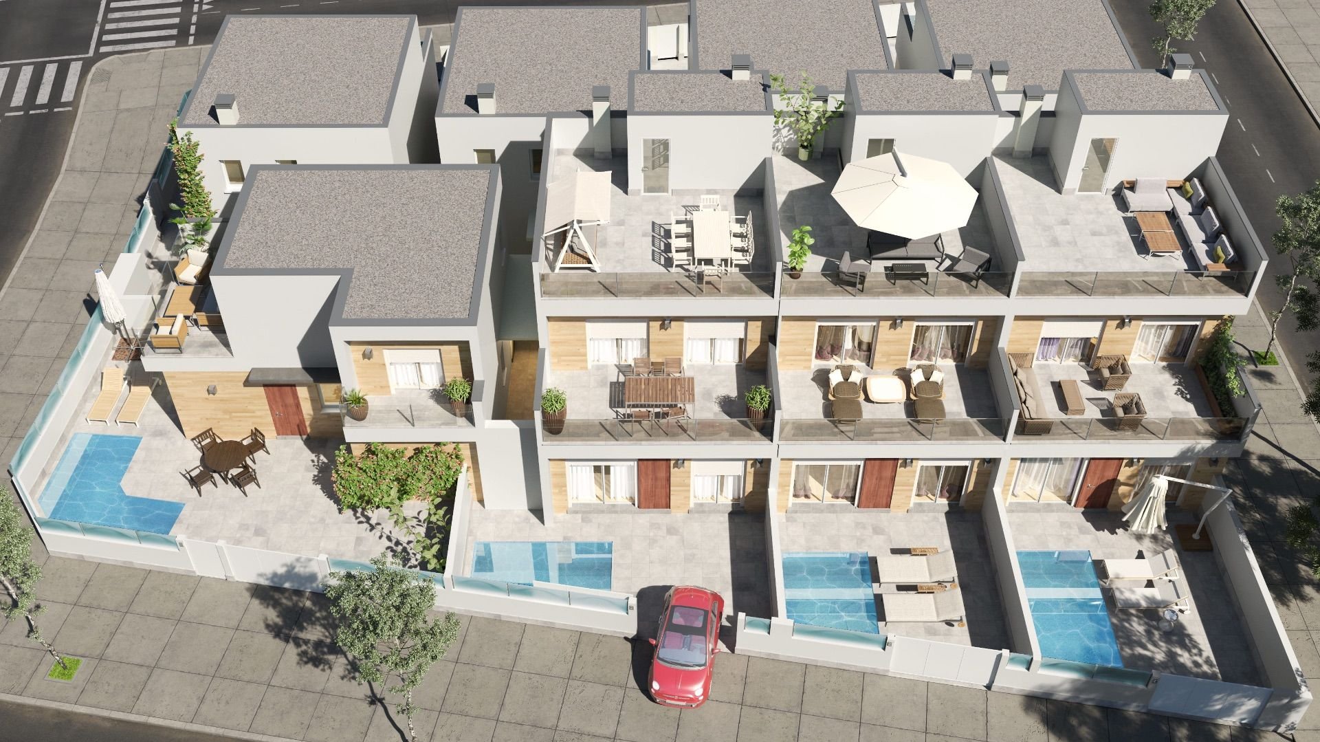 House in San Pedro del Pinatar, Murcia, Spanien 3 Schlafzimmer, 113 m2 Nr. 95403