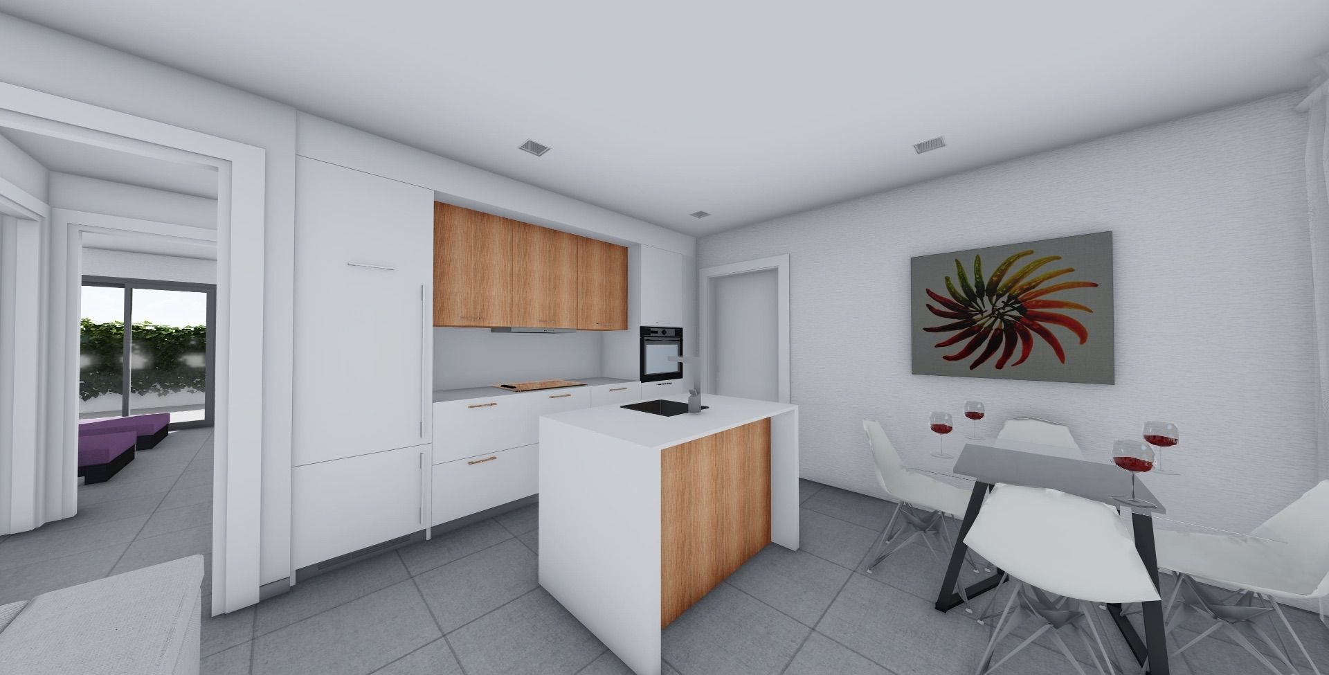 House in Almeria, Spanien 2 Schlafzimmer, 76 m2 Nr. 95402