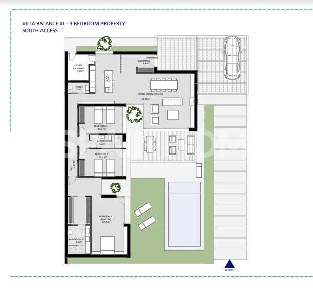 Villa a Murcia, Spagna 3 camere da letto, 282 mq. N° 49047