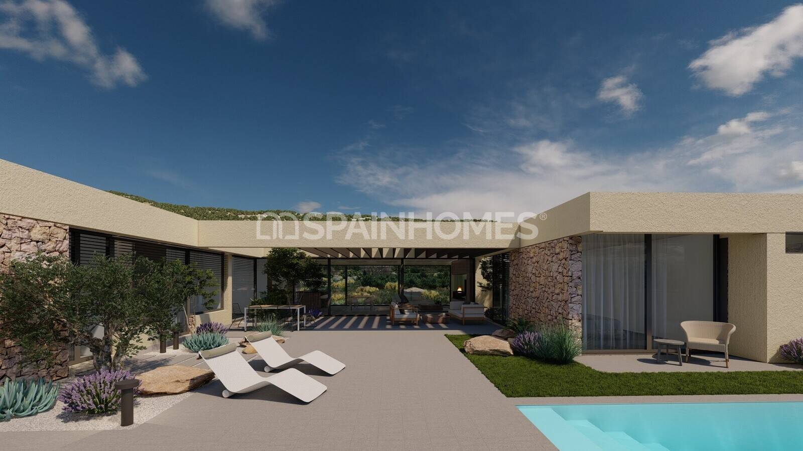 Villa a Murcia, Spagna 3 camere da letto, 282 mq. N° 49047