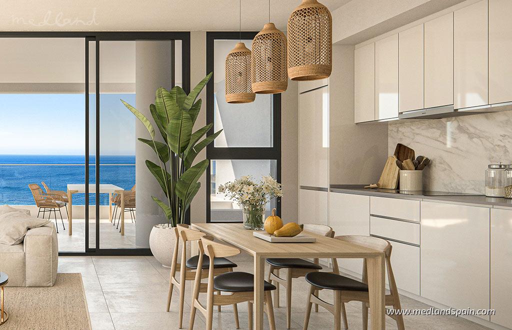 Wohnung in Calpe, Alicante, Spanien 3 Schlafzimmer, 109.17 m2 Nr. 108436