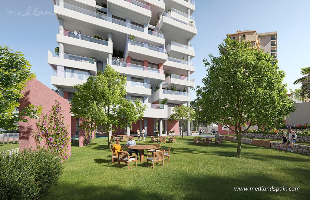 Wohnung in Calpe, Alicante, Spanien 3 Schlafzimmer, 109.17 m2 Nr. 108436