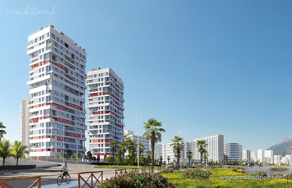 Wohnung in Calpe, Alicante, Spanien 3 Schlafzimmer, 109.17 m2 Nr. 108436