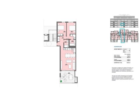 Apartment for sale Santa Rosalia, Murcia, Spain 2 bedrooms, 84 sq.m. No. 116159 - photo 20